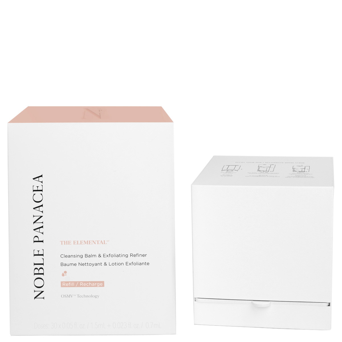 THE ELEMENTAL Cleansing Balm and Exfoliating Refiner Refill