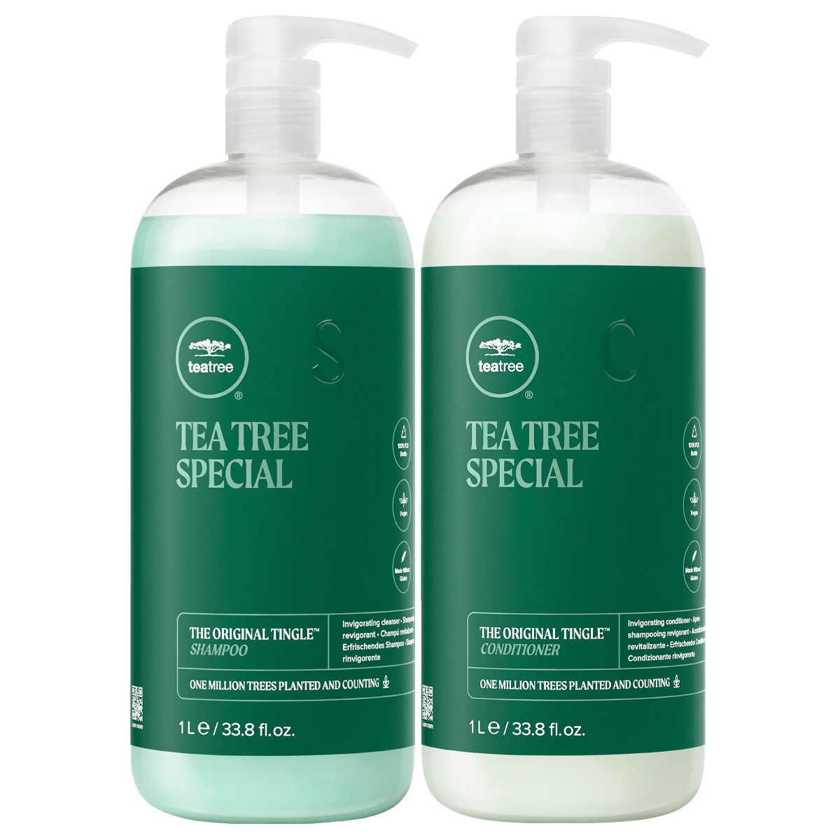 Tea Tree Save Big (Shampoo 1000ml + Conditioner 1000ml)