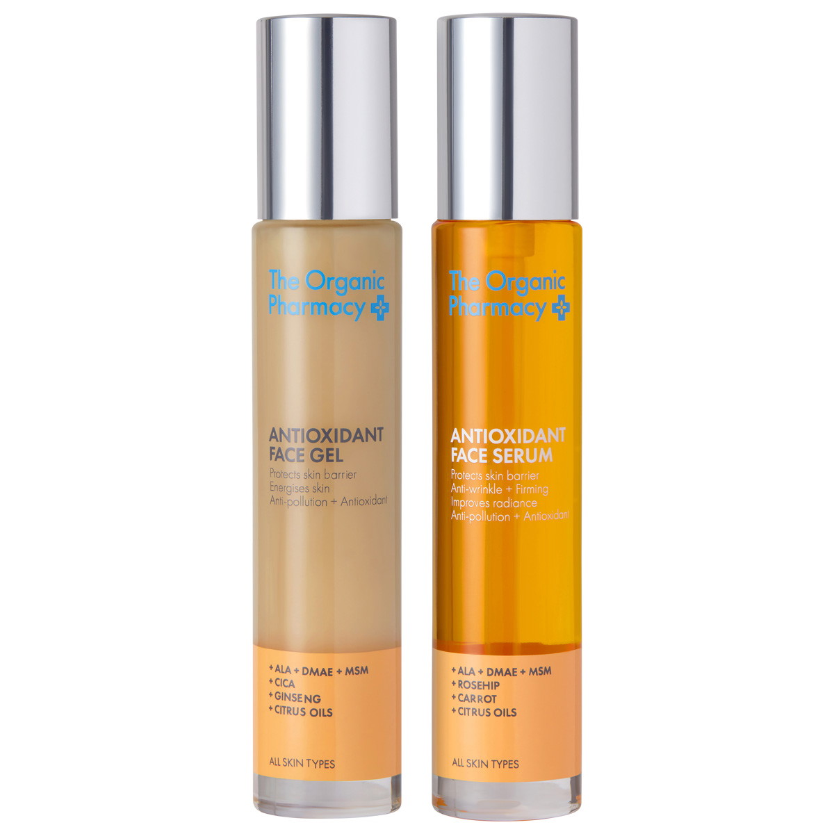 Duo antiossidante (gel viso 35 ml + siero viso 35 ml)