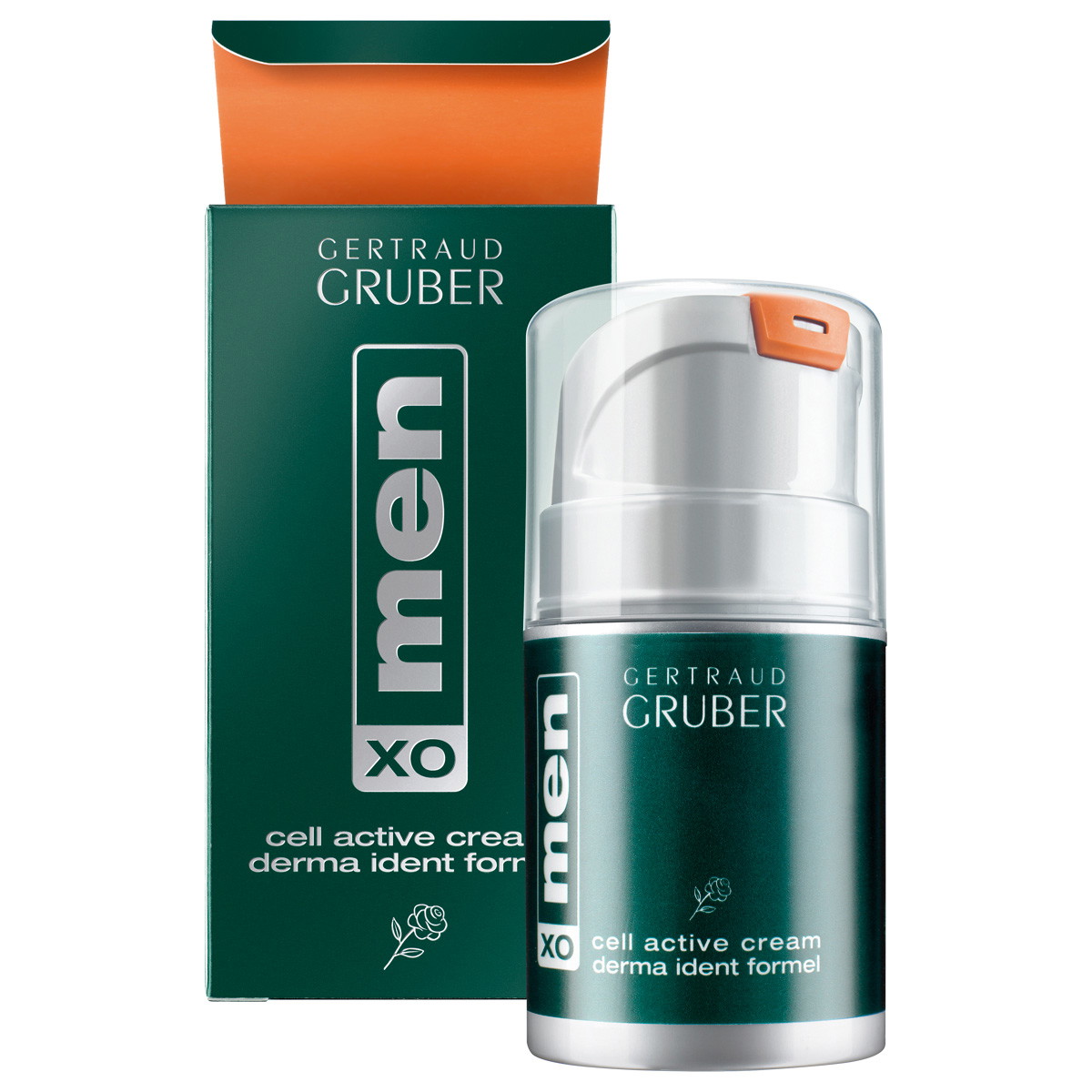 menXO cell active cream derma ident formel