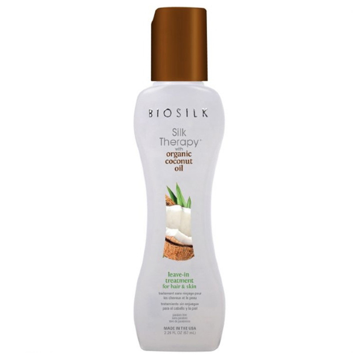 Silk Therapy Coconut Oil Leave in Treatment