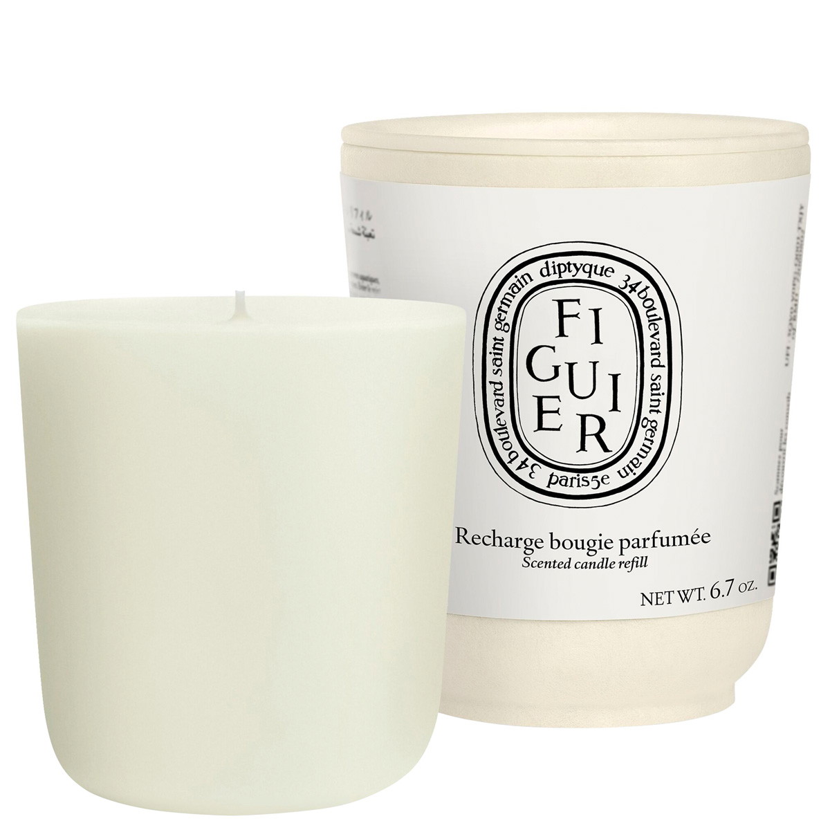 Figuier Scented Candle Refill