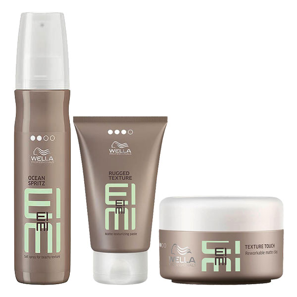 EIMI Stylingstories Set Männer (Ocean Spritz 150ml + Texture Touch 75ml + Rugged Texture 75ml)