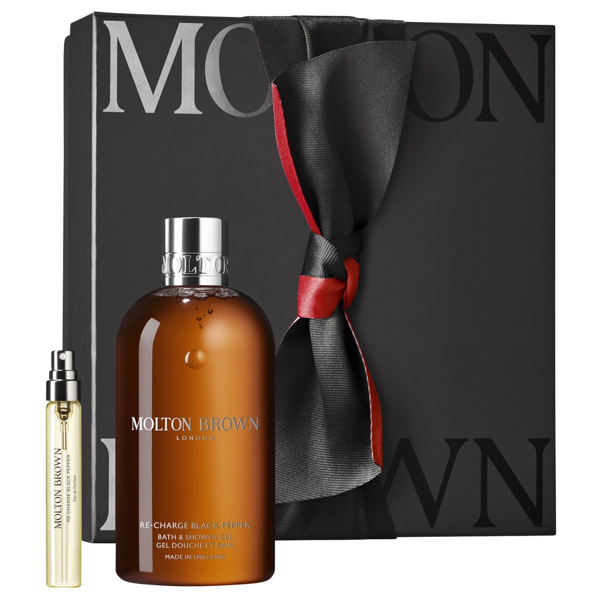 Re-charge Black Pepper Collection (Shower Gel 300ml + Eau de Parfum 7.5ml)