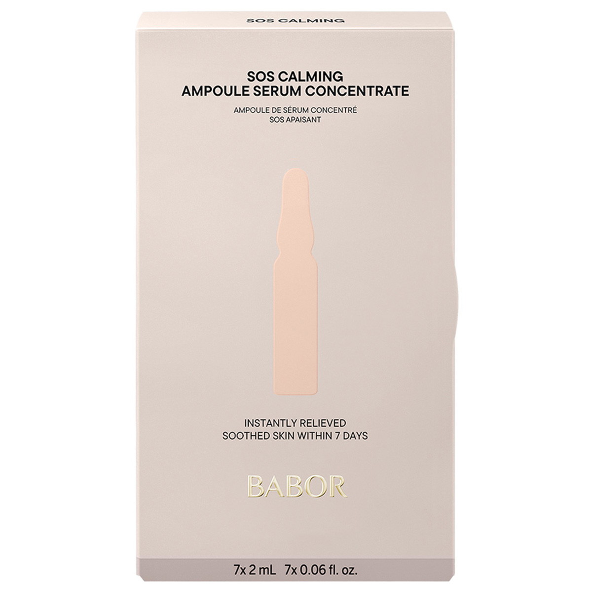 AMPOULE CONCENTRATES SOS Calming (7 x 2ml)