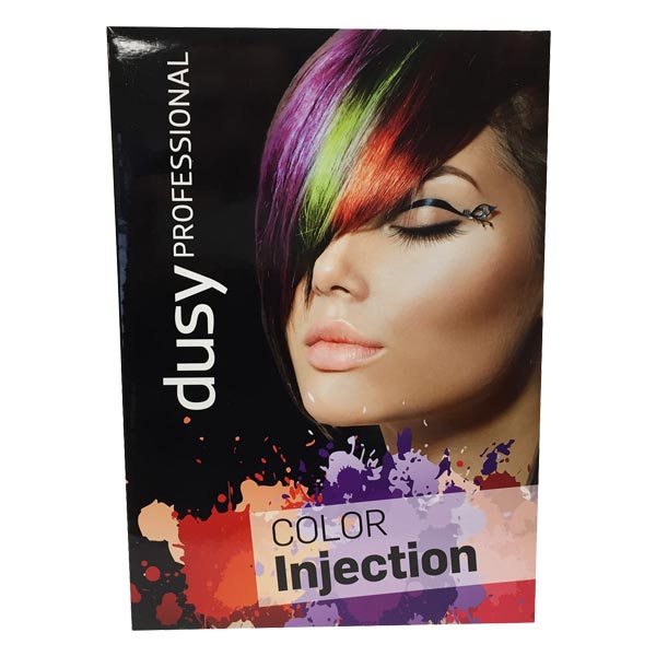 Color Injection color chart printed
