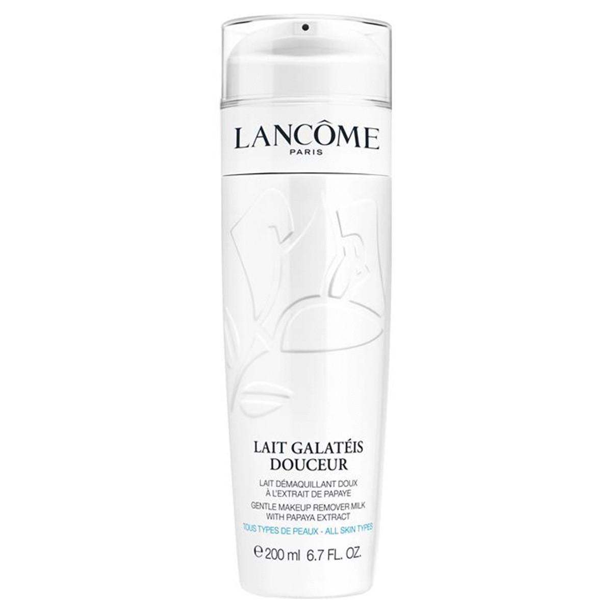 Lait nettoyant liquide adoucissant et nettoyant doux