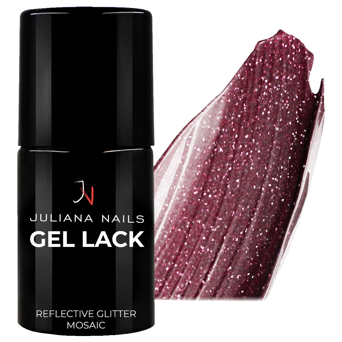 Juliana Nails Gel Lack Reflective Glitter Mosaic 6 ml