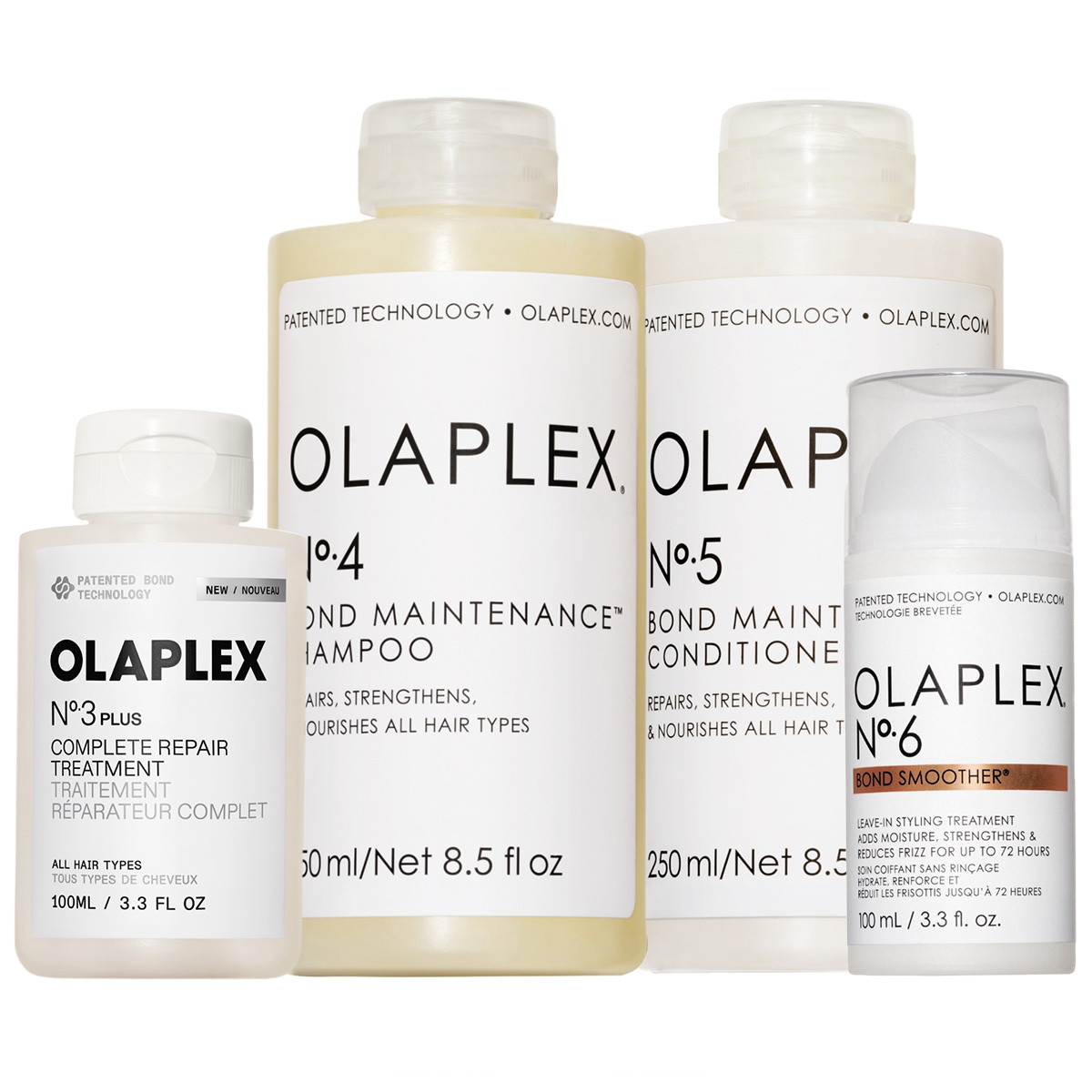 Mega Set (No.3PLUS 100ml + No.4 250ml + No.5 250ml + No.6 100ml)
