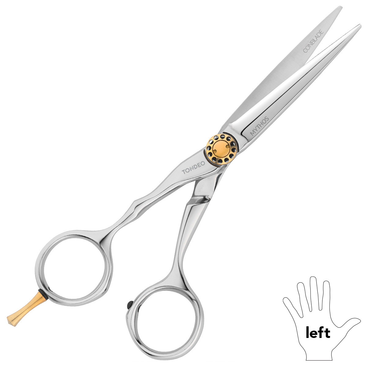 Premium Haarschere Mythos Offset Conblade Left