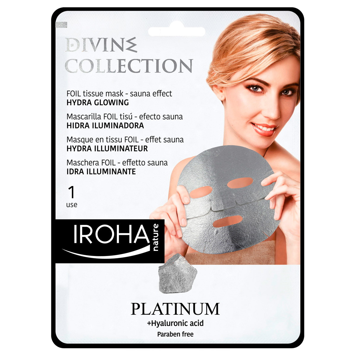 Divine Collection Platinum-gezichtsmasker (1 stuk)