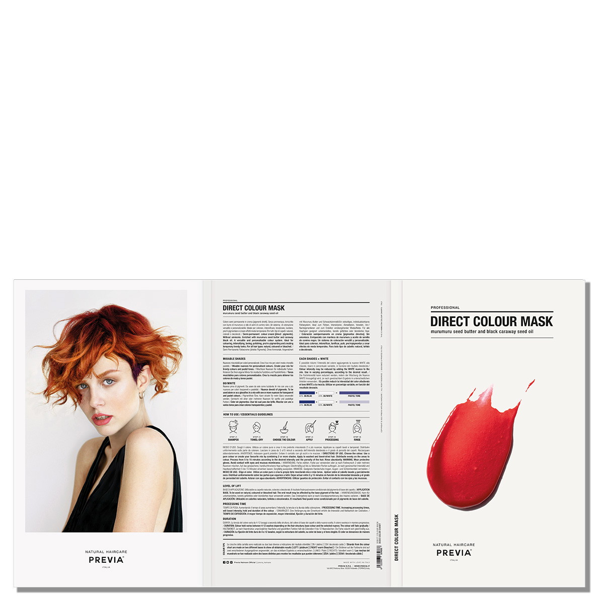 Professional Direct Colour Mask Carte de couleurs