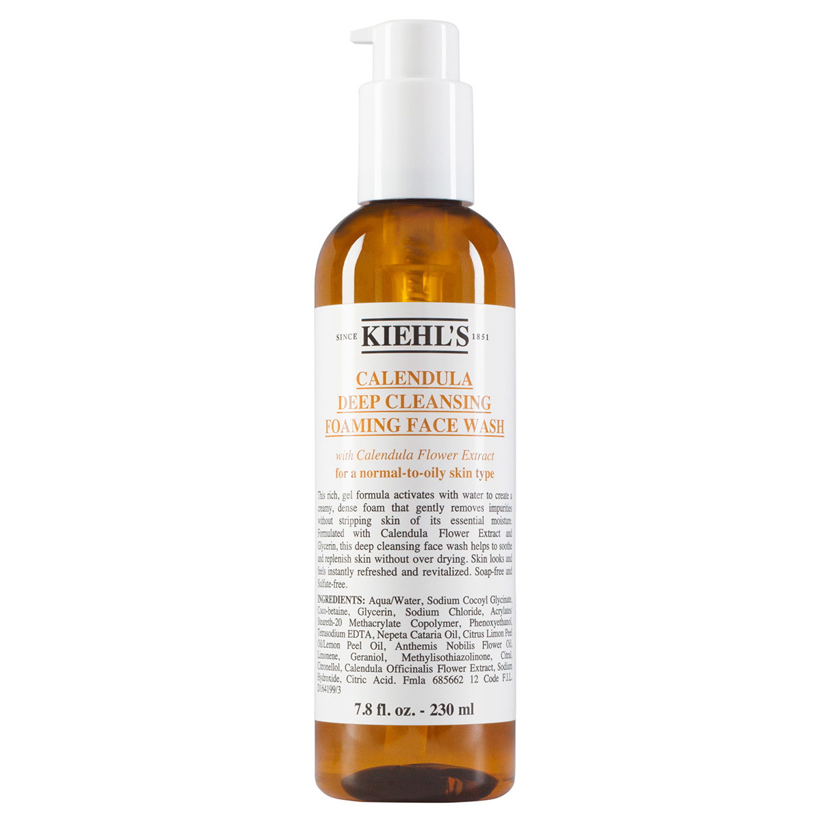Calendula Deep Cleansing Foaming Face Wash