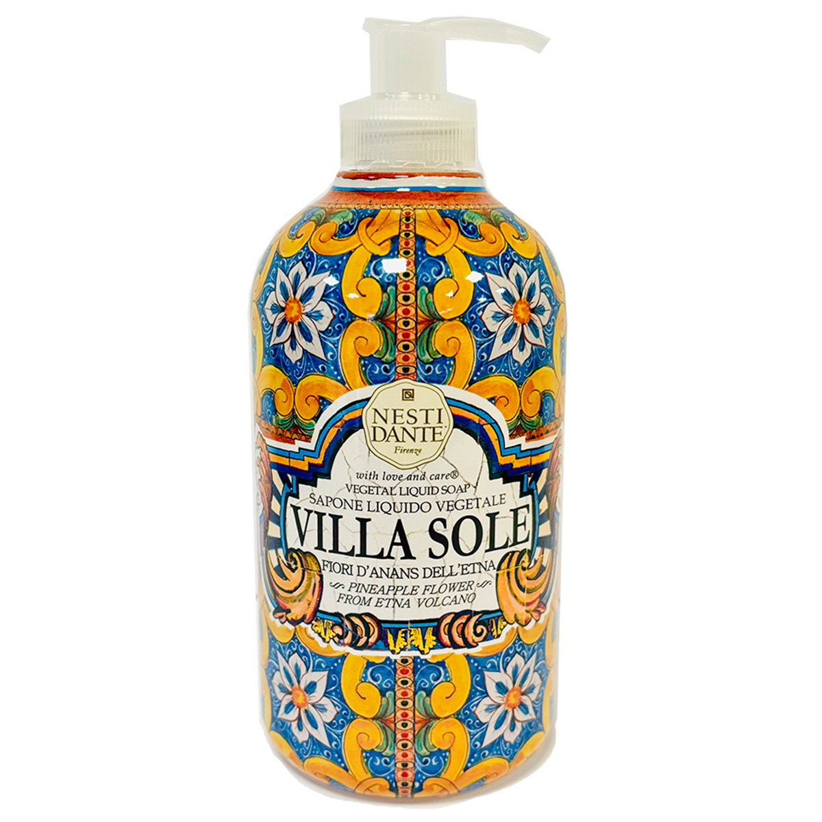 Villa Sole Fiori D´Ananas Dell´Etna Liquid Soap