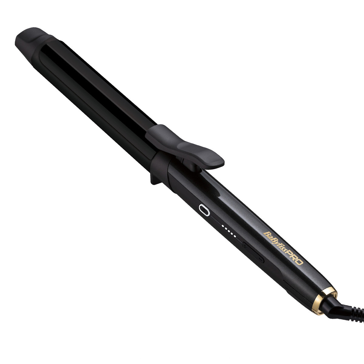 High-performance curling tongs, 32 mm, with clip