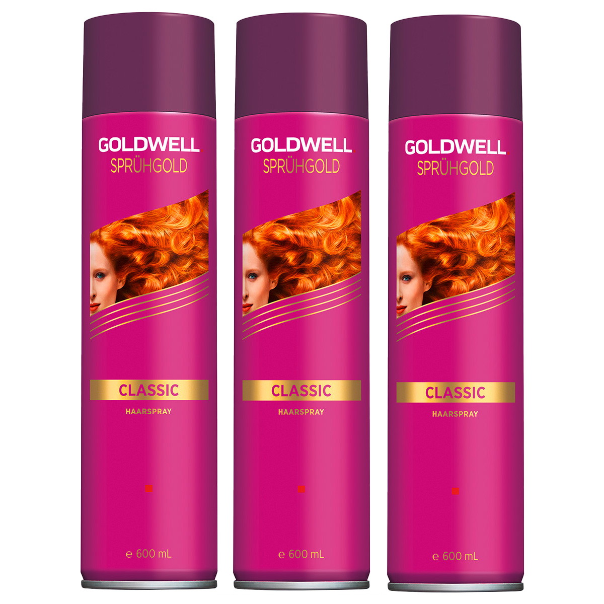 Sprühgold Classic haarlak Maxi-set (3 x 600 ml)