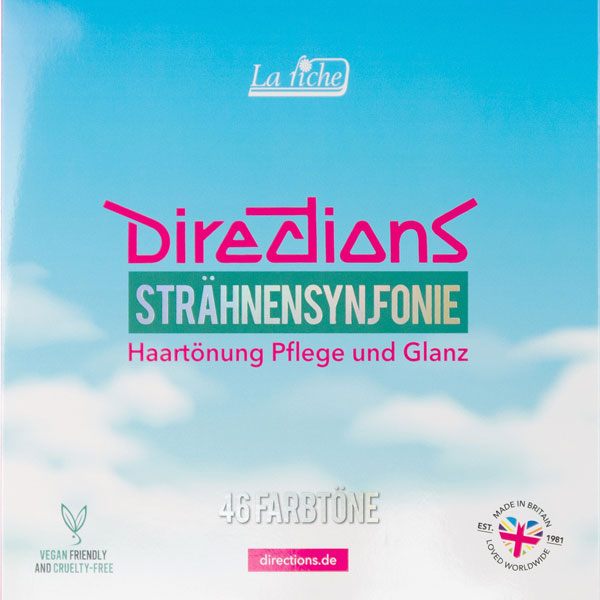 Strähnen-Farbkarte