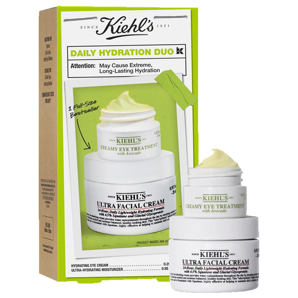 Daily Hydration Duo (Facial Cream 28ml + Eye Cream 7ml)