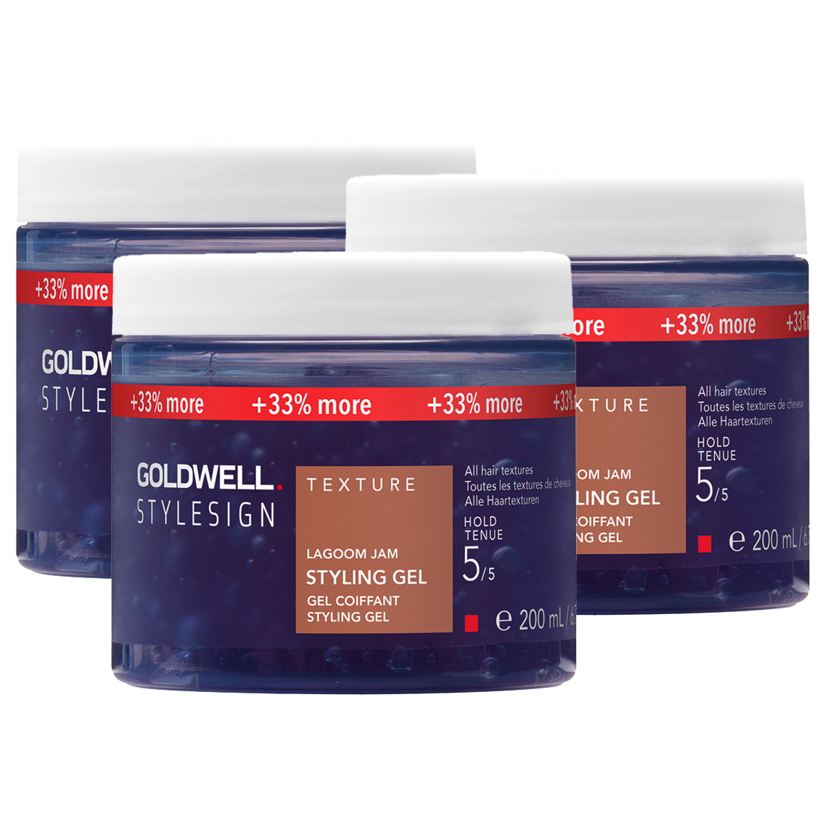 StyleSign Texture Lagoom Jam Styling Gel 3er Set