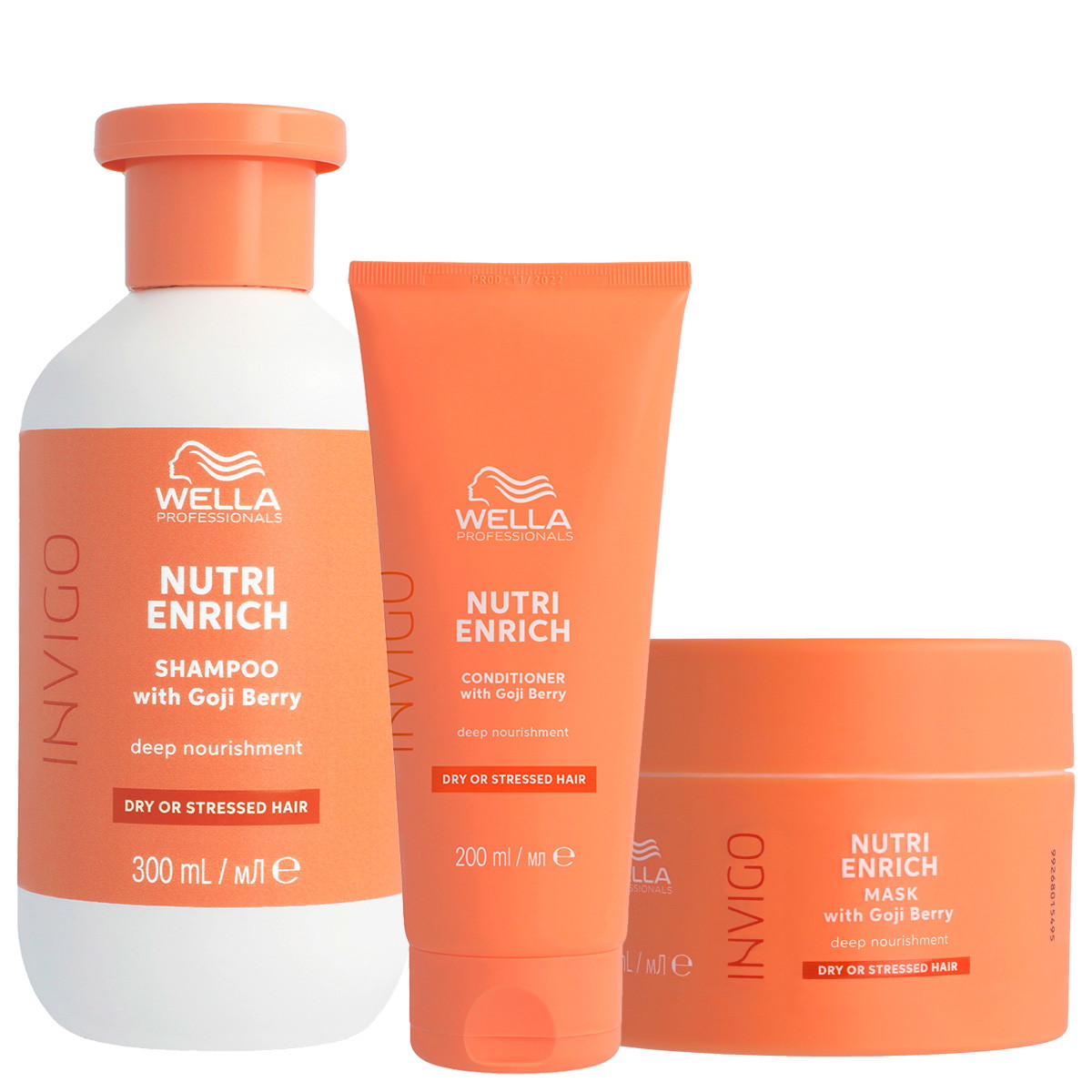 Invigo Deep Nourishing Set (Shampoo 300ml + Conditioner 200ml + Mask 150ml)
