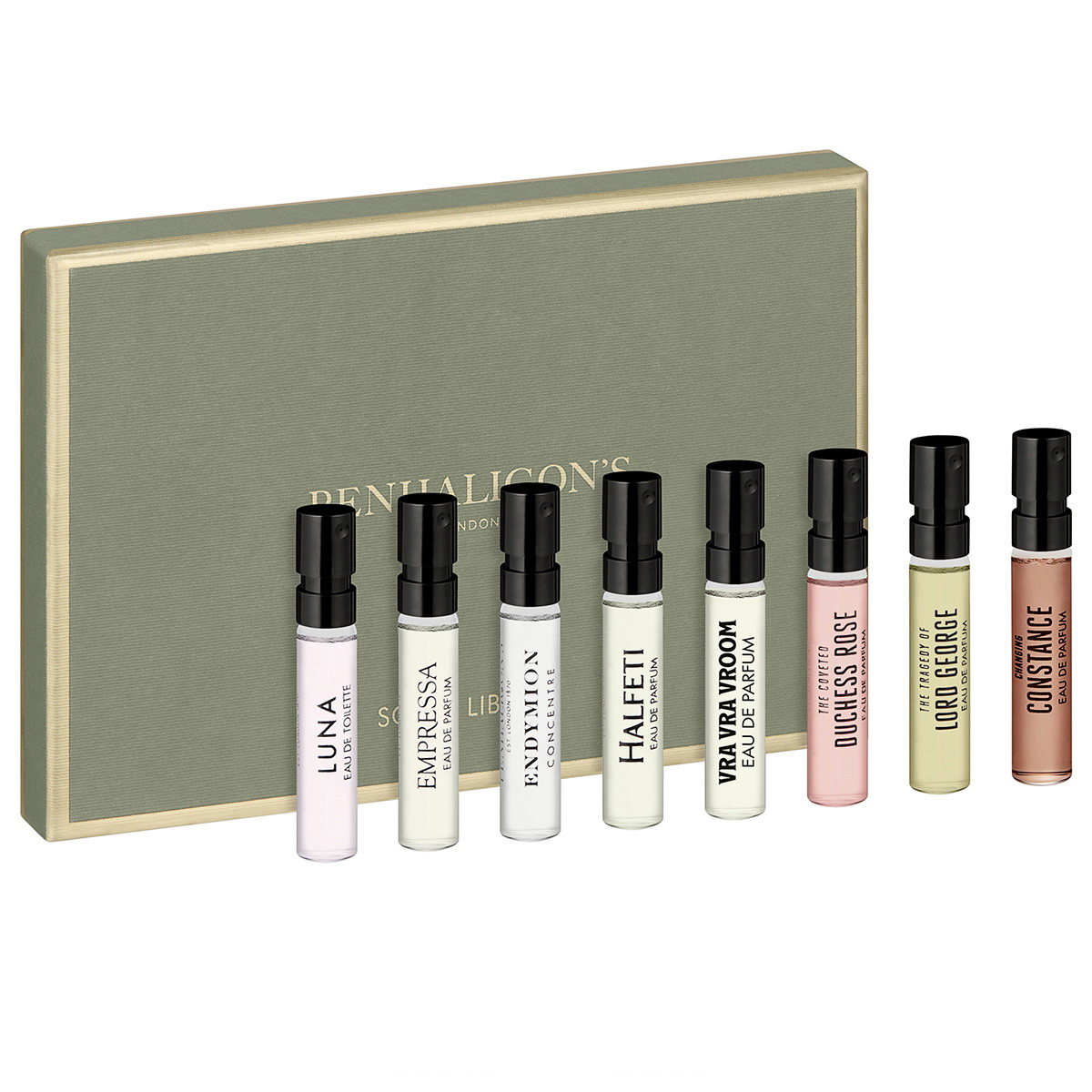 Best Seller Scent Library Set (EdP 8 x 2ml)