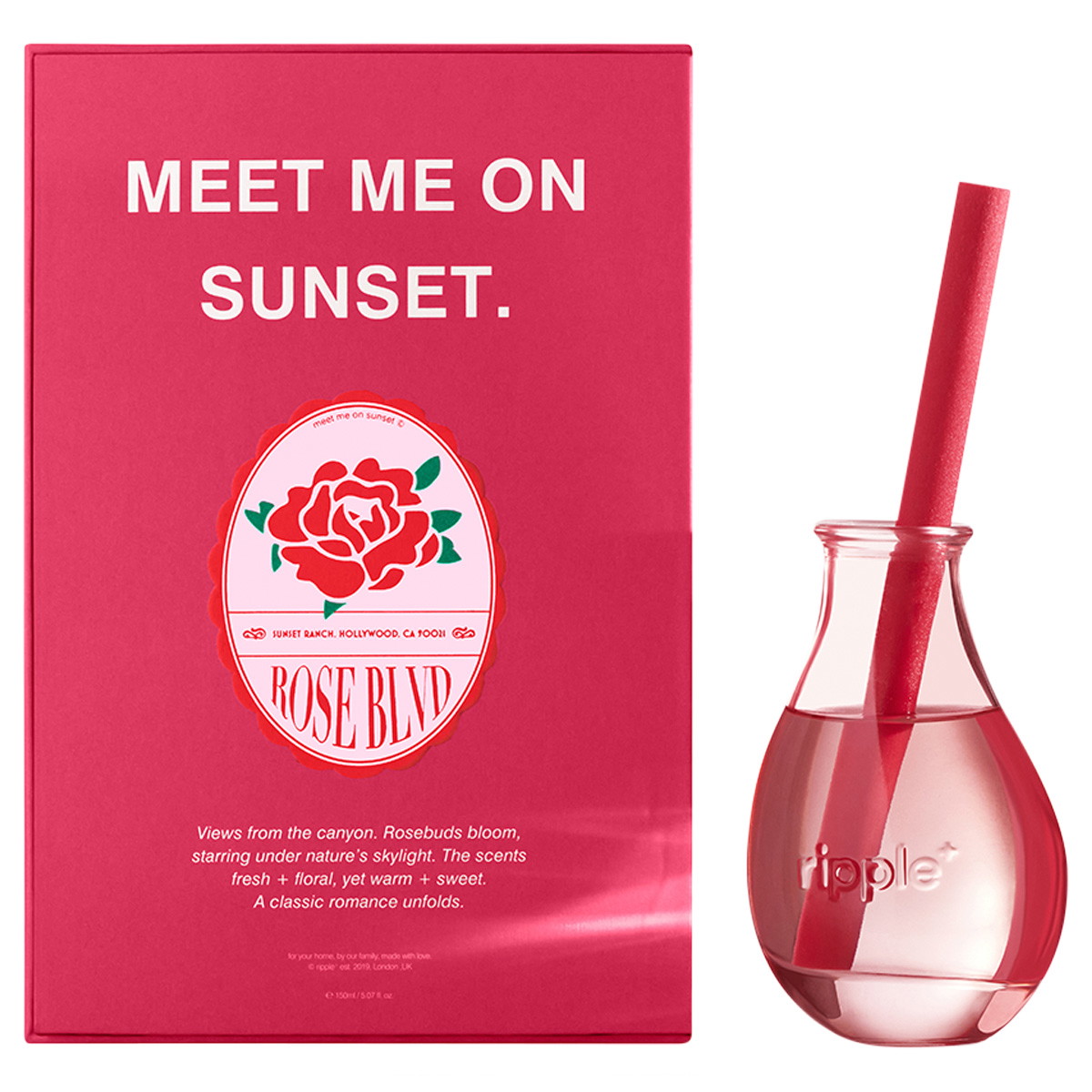 Rose Scented Reed Diffuser
