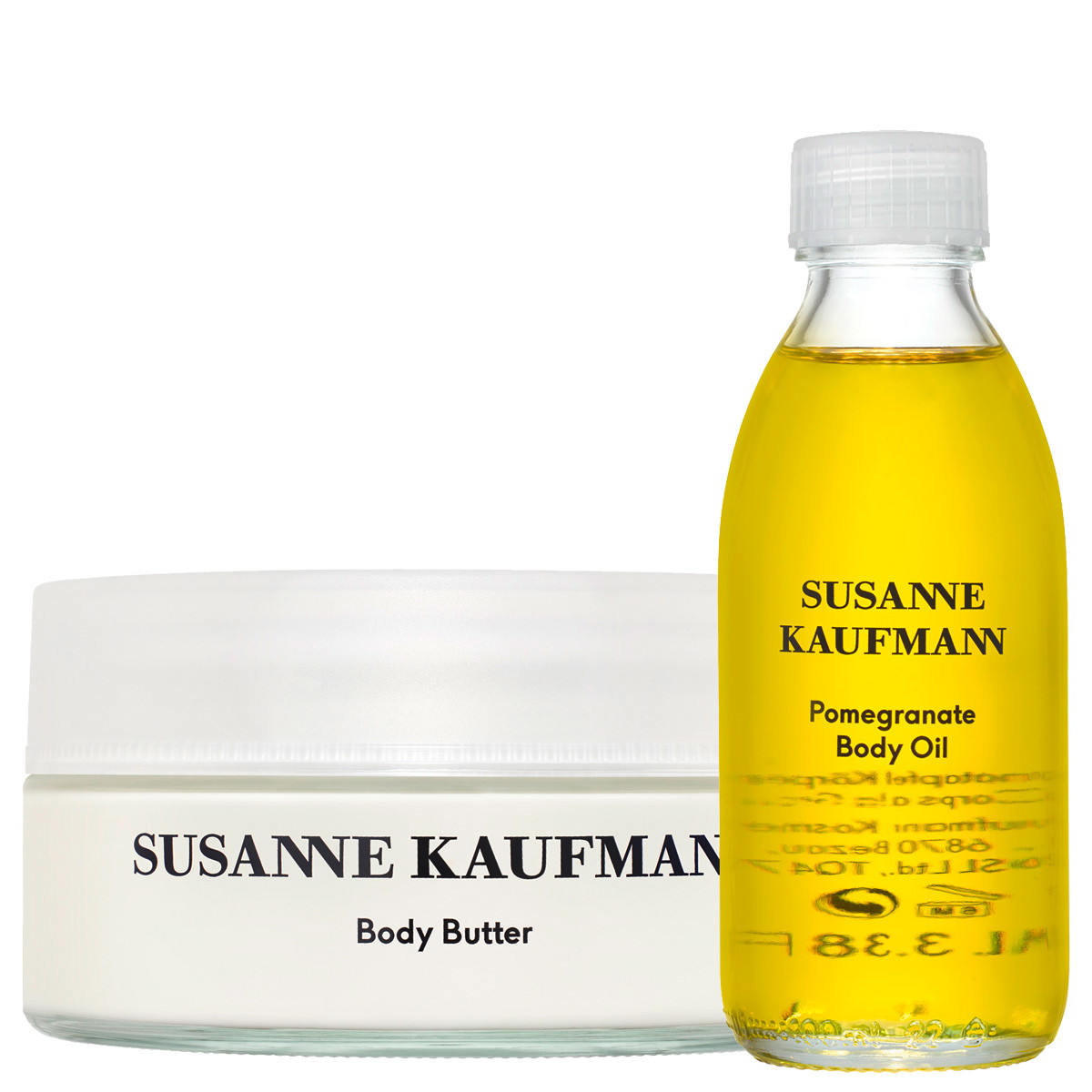 Nährendes Körperpflegeset (Body Butter 200ml + Body Oil 100ml)