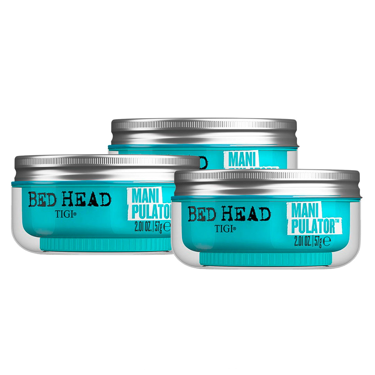 BED HEAD Manipulator Styling Paste starker Halt 3er Set