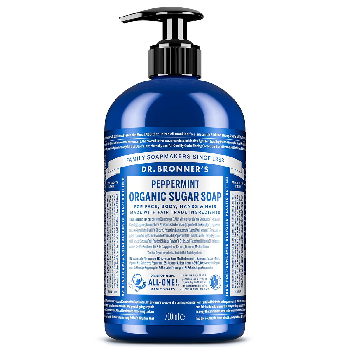ORGANIC SUGAR SOAP Peppermint