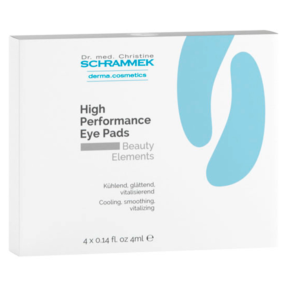 Beauty Elements High Performance Eye Pads (4 Paar)