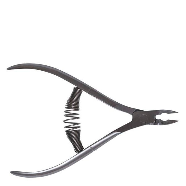 Skin nippers stainless steel with spiral spring