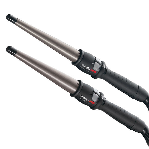 Conical curling iron