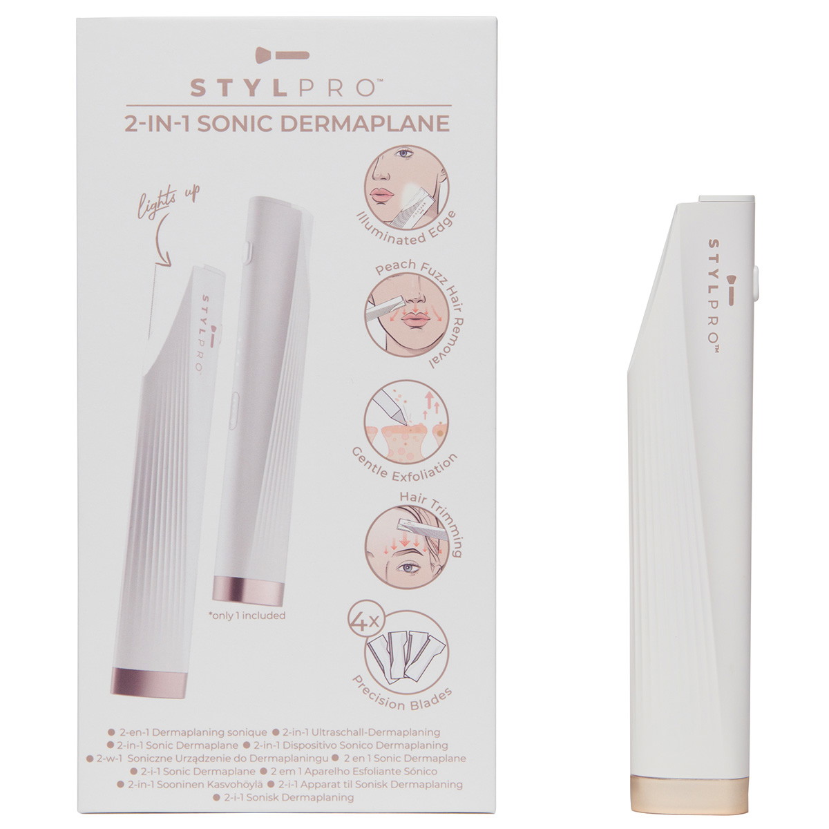 2-in1 Sonic Dermaplane
