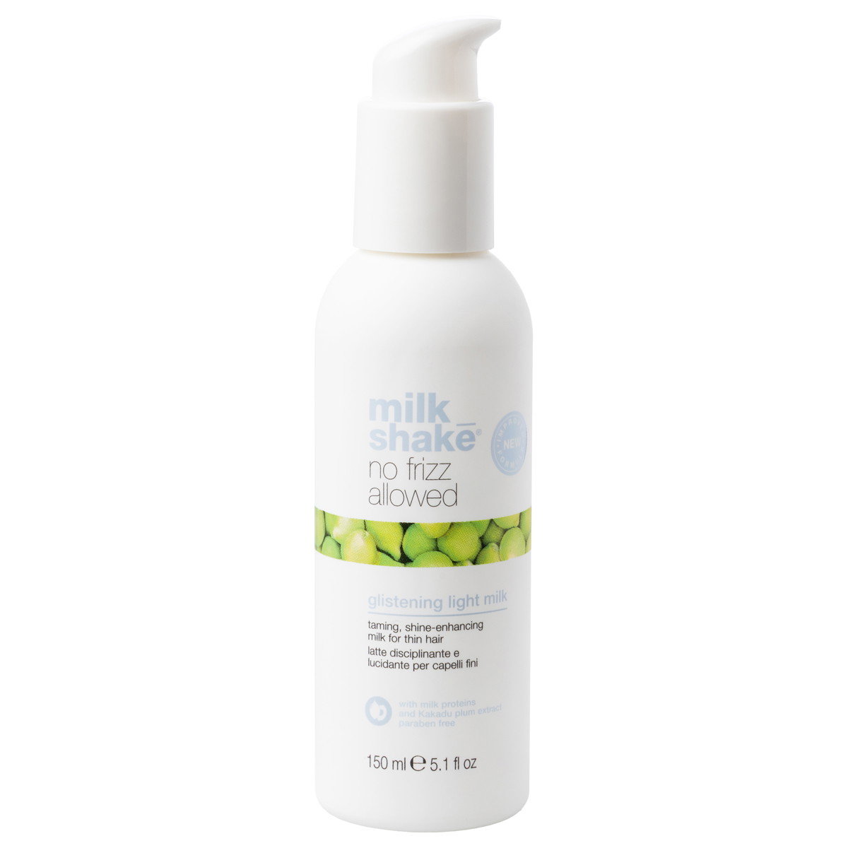No Frizz Allowed Glistening Light Milk