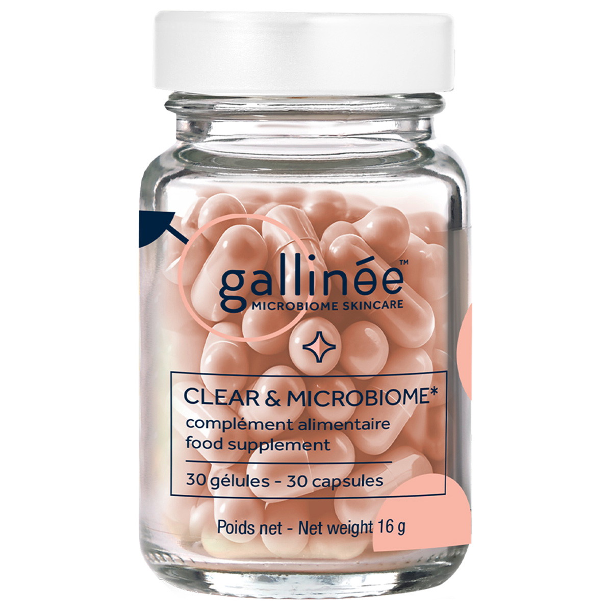 Clear & Microbiome Food Supplement