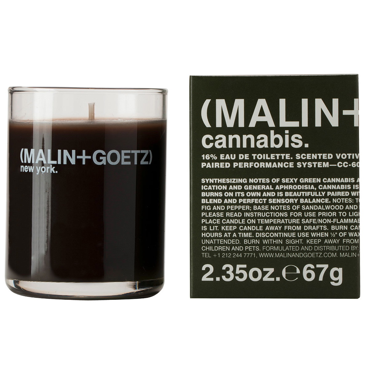 Cannabis Votive Candle