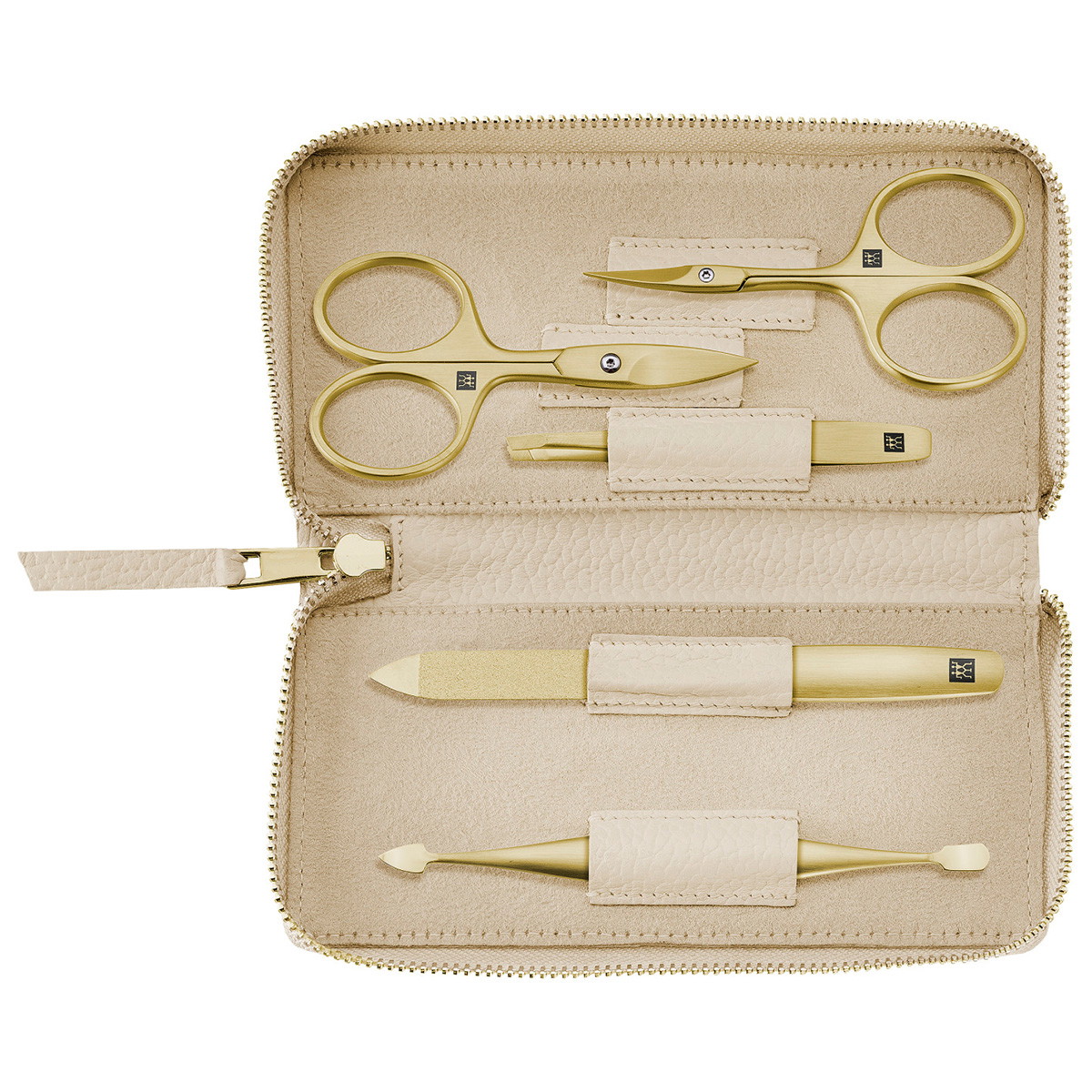 Premium Set de manucure 5 pièces beige