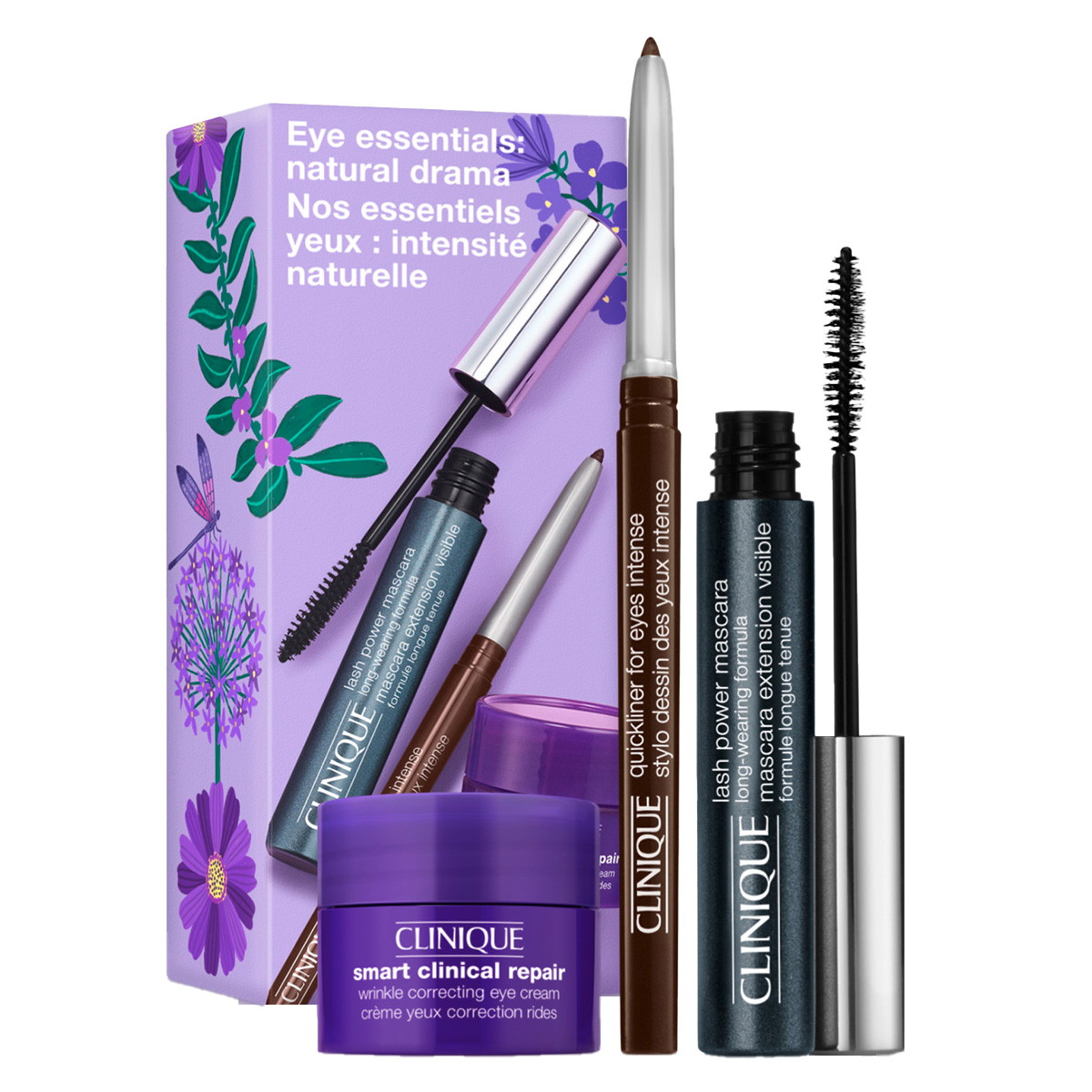 Eye Essentials: Natural Drama (Mascara 6ml + Quickliner 0,14g + Cream 5ml)