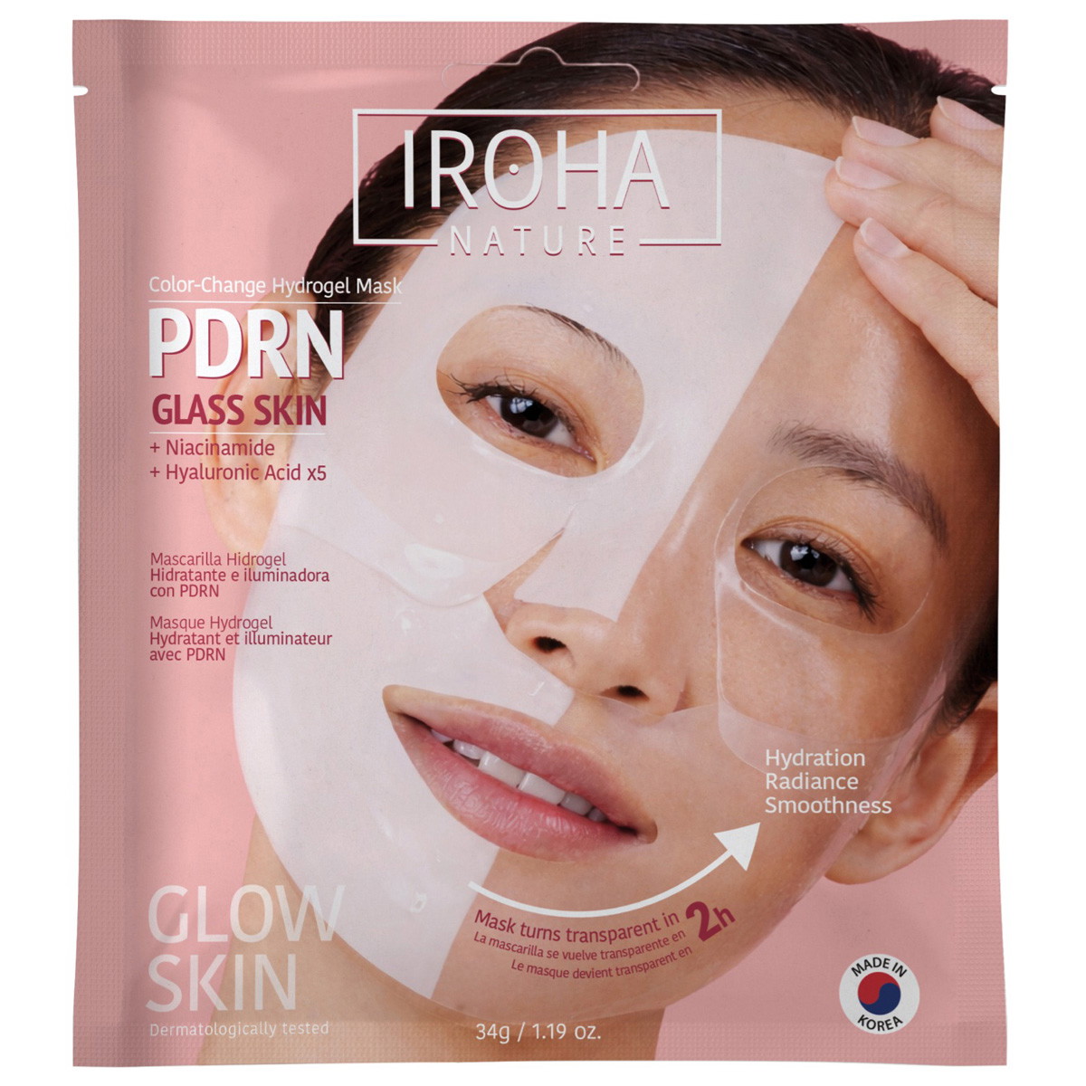 Colour Change Hydrogel Mask PDRN Glass Skin