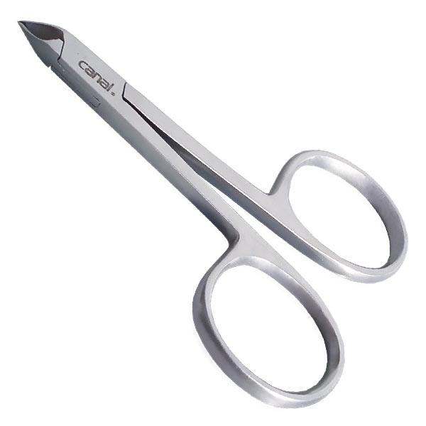 Nagelriemschaar roestvrij, 8 cm, snijlengte 5 mm