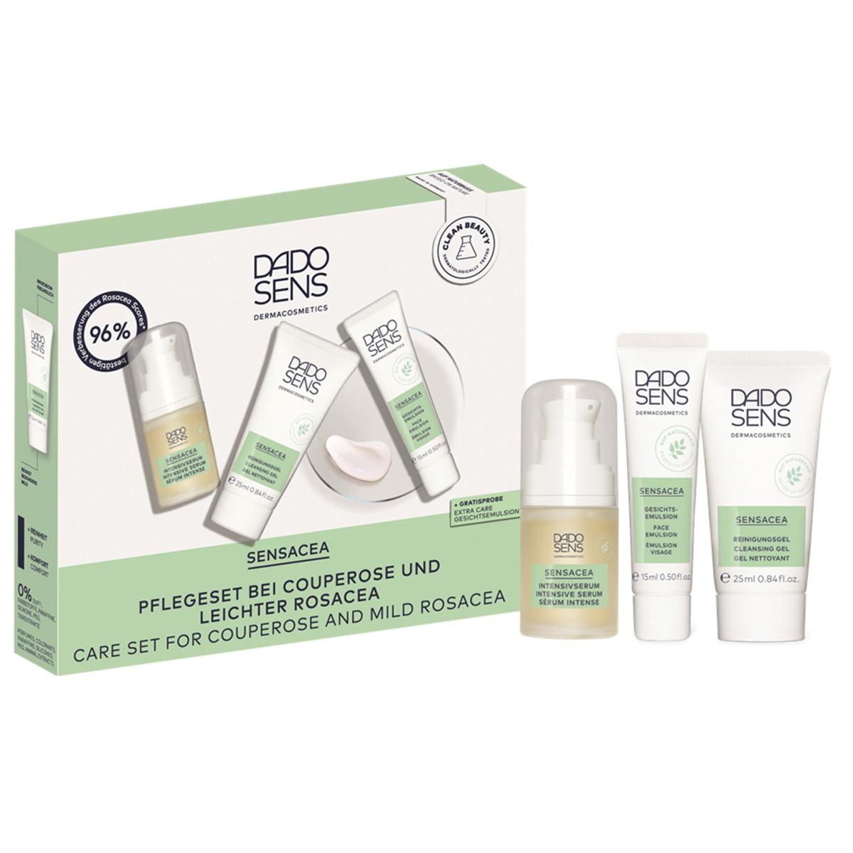 SENSACEA Pflegeset bei Couperose und leichter Rosacea