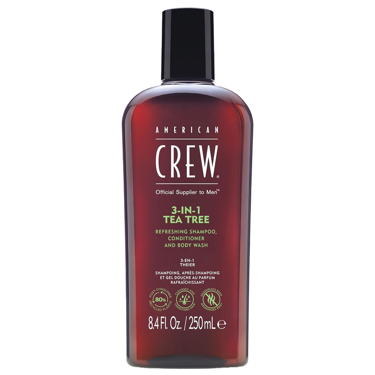 3In1 Tea Tree Shampoo, Conditioner & Body Wash