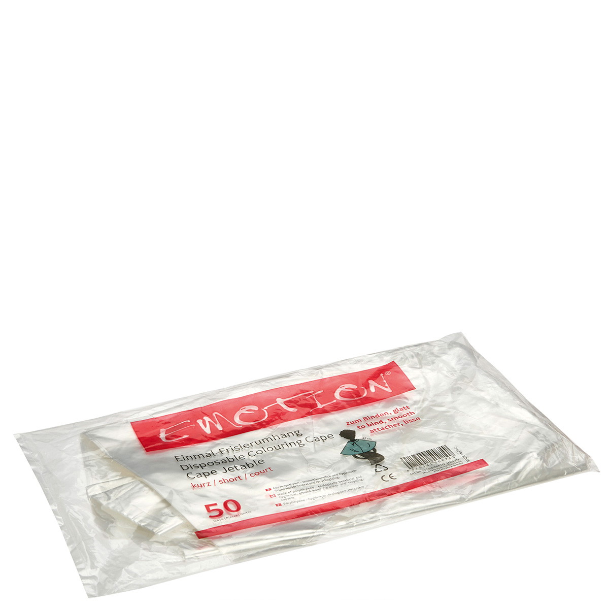 Emotion Disposable short hairdressing cape