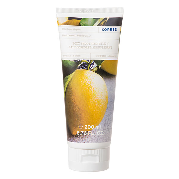 Basil Lemon Glättende Körpermilch