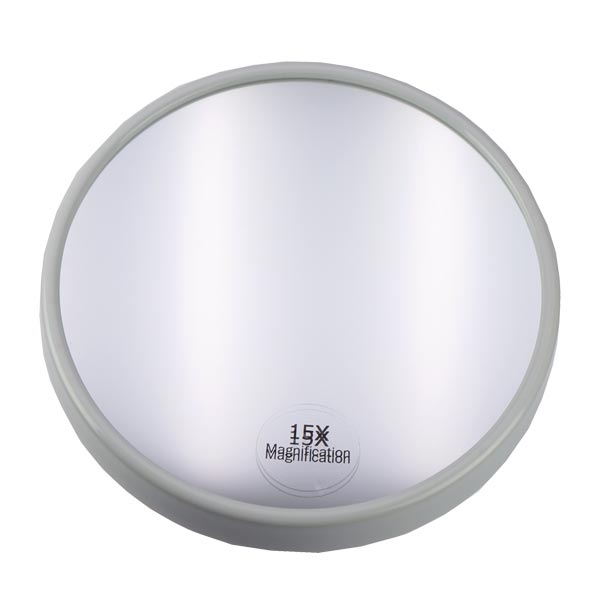 Suction cup mirror