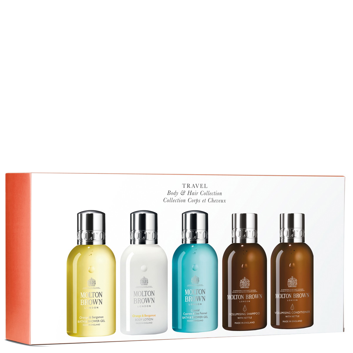TRAVEL Body & Hair Collection (5 x 100ml)
