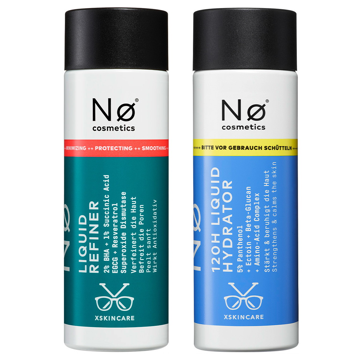 Liquid Hydrator & Refiner Set (Hydrator Toner 100ml + Refiner Toner 100ml)