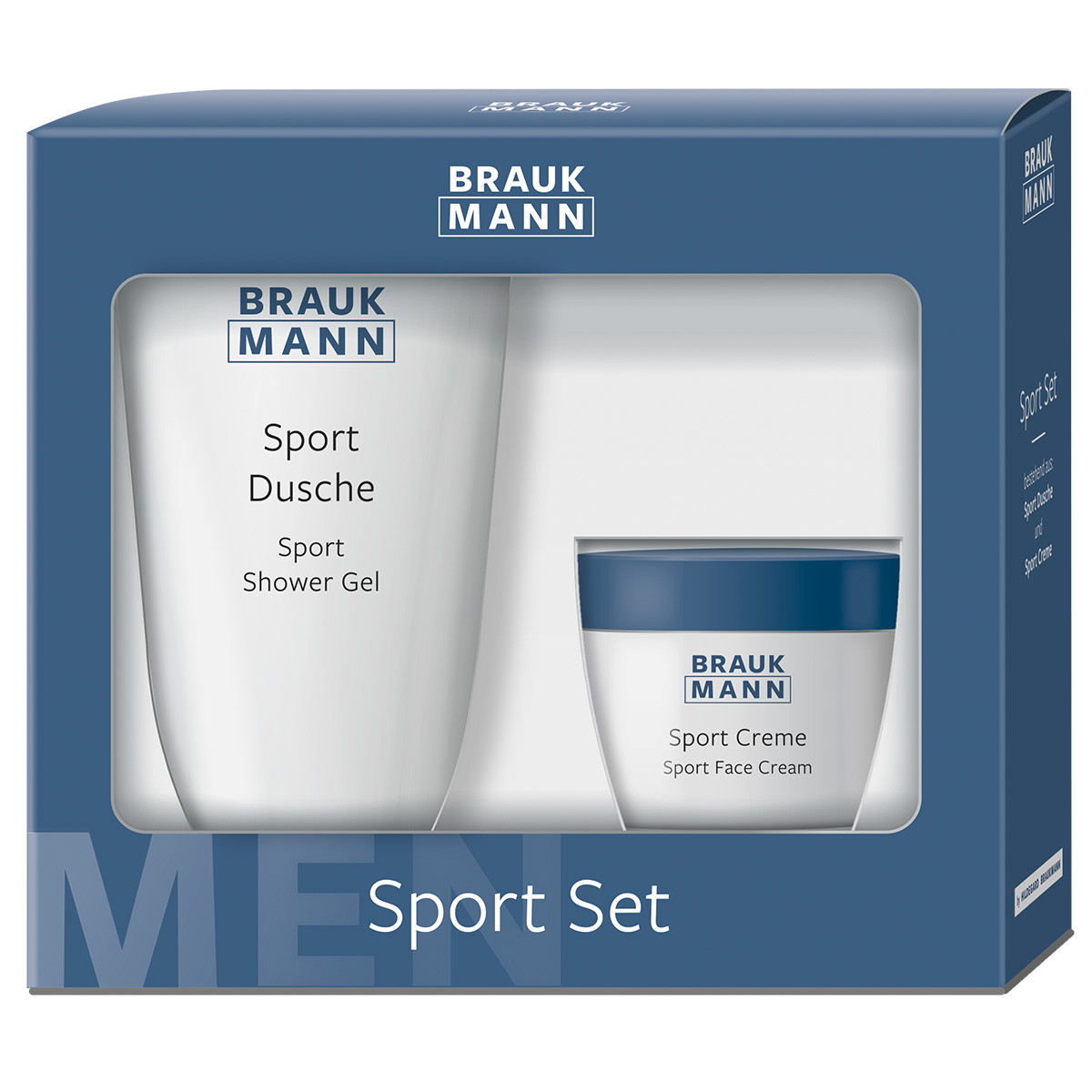 Sportset (douchegel 150 ml + crème 50 ml)