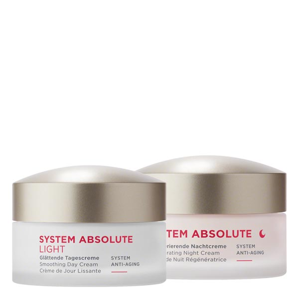 SYSTEM ABSOLUTE SYSTEM ANTI-AGING Set di cura Day & Night light (crema da giorno 50 ml + crema da notte 50 ml)