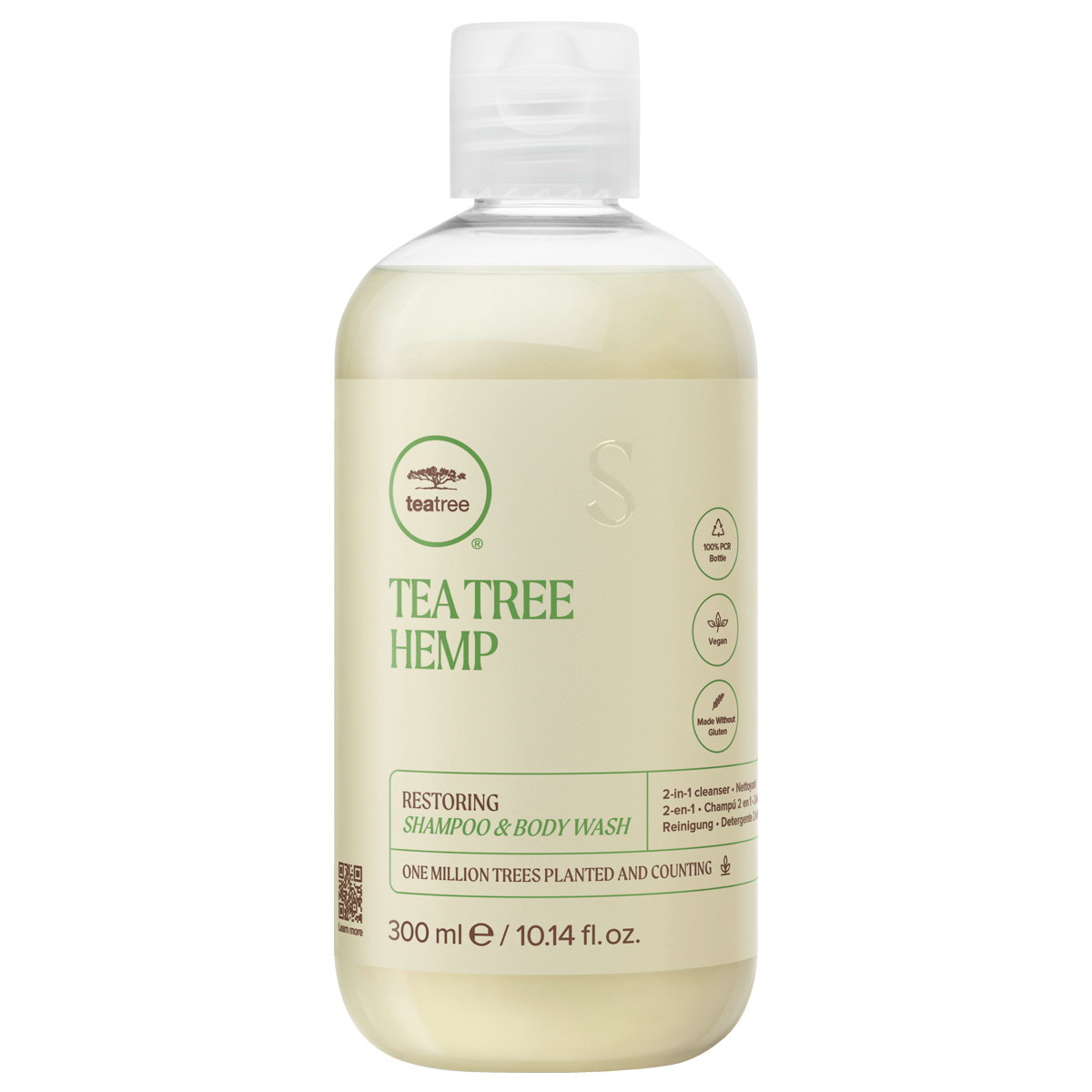 Tea Tree Hemp Restoring Shampoo & Body Wash